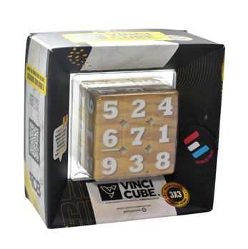 CUBO MÁGICO PROFISSIONAL - CUBER VINCI CALENDARIO - SUDOKU (3X3X3) - MEGA DESAFIO