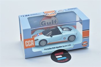 CCA -  PORSCHE 918 SPYDER - GULF - 1/61
