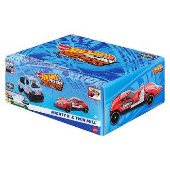 HOT WHEELS - PULL-BACK SPEEDERS  - DUPLO - MIGHTY  K  e TWIN MILL - 1/43