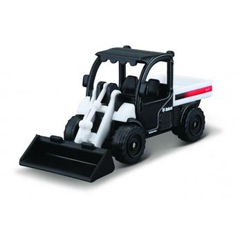 MAISTO - MINIATURA TRATOR BOBCAT TOOLCAT 5600 COM CAÇAMBA - 1/64
