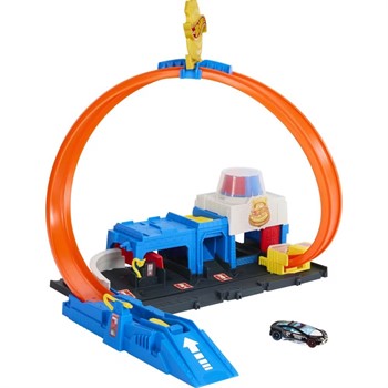 HOT WHEELS - PISTA CITY - SUPER DELEGACIA DE POLICIA - SUPER POLICE STATION