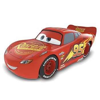 DISNEY PIXAR - CARROS - RELÂMPAGO MCQUEEN - 13cm (1/32) - RODA LIVRE