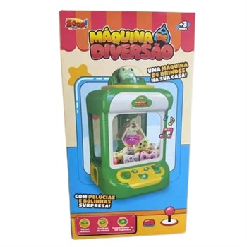 MAQUINA DE PEGAR URSINHOS PEQUENA - MAQUINA DE DIVERSÃO - ZOOP TOYS