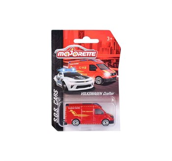 MAJORETTE  - SERIE CITY -  VOLKSWAGEN CRAFTER - FIRE BRIGADE (BOMBEIRO)
