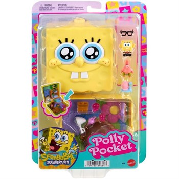 POLLY POCKET -  MICRO ESTOJO BOB ESPONJA - EDIÇÃO COLECIONADOR