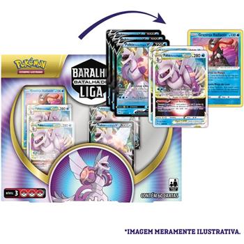 JOGO DE CARTAS POKEMON - DECK BATALHA DE LIGA - ORIGEM PALKIA V-ASTRO