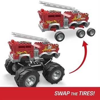 MEGA BLOKS - HOT WHEELS - MONSTER TRUCK - 5 ALARM