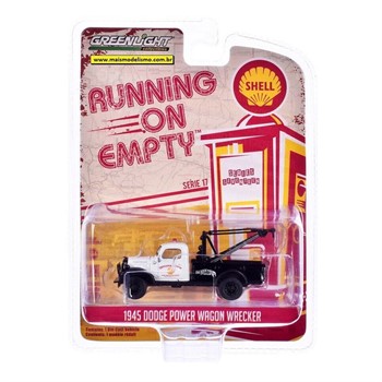 GREENLIGHT  - RUNNING ON EMPTY - 1945 DODGE POWER WAGON WRECKER - 1/64