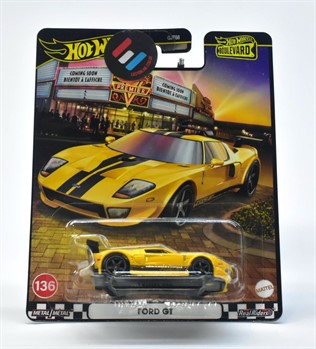 HOT WHEELS PREMIUM - BOULEVARD - 2025 - FORD GT #136