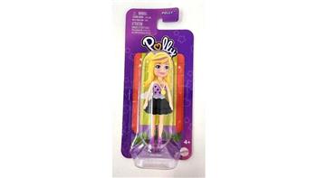 BONECA POLLY POCKET IMPULSE - POLLY SAIA RODADA PRETA - HRD57