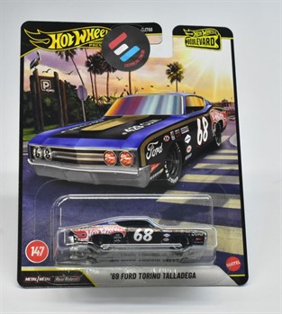 HOT WHEELS PREMIUM - BOULEVARD - 69 FORD TORINO TALLADEGA - #147