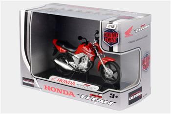 MOTO HONDA - CG TITAN 150 - 2014 - VERMELHA - 1/18