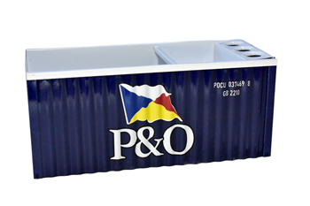 ORGANIZADOR DE MESA CONTEINER EM METAL - P&O