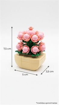 BRICKO  BLOCOS DE MONTAR  FLORISTA  MINI PLANTAS