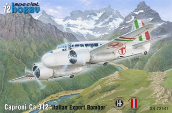 SPECIAL HOBBY -  CAPRONI CA.312 ITALIAN EXPORT BOMBER