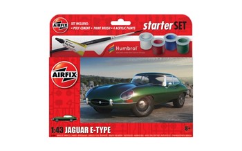 1/43 - JAGUAR E-TYPE STARTER SET - AIRFIX - #A55009
