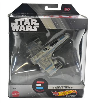 NAVES STAR WARS HOT WHEELS - E-WING FIGHTER NOVA REPÚBLICA