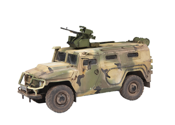 1/35 - RUSSIAN ARMORED VEHICLE WITH ARBALET TIGER-M - ZVEZDA - #3683