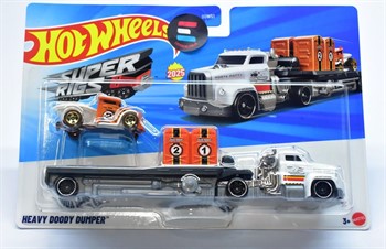HOT WHEELS - SUPER RIGS - CAMINHÃO - HEAVY DOODY DUMPER