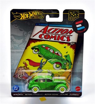 HOT WHEELS PREMIUM POP CULTURE | SUPERMAN ACTION COMICS #1