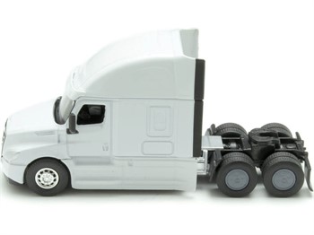 WELLY - CAMINHÃO FREIGHTLINER CASCADIA TRACTOR TRUCK 3-ASSI 2015 - BRANCO - 1/64