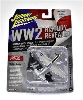 JOHNNY LIGHTNING - WW2 -  NORTH AMERICAN P-51D MUSTANG