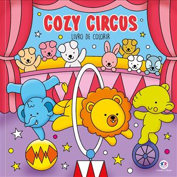 LIVRO DE COLORIR - COZY CIRCUS - COMFY & COZY