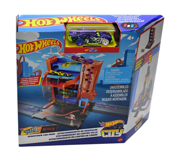 HOT WHEELS - PISTA - ESTACIONAMENTO NO CENTRO DA CIDADE