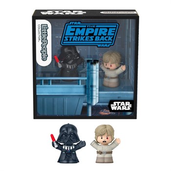 FISHER PRICE - LITTLE PEOPLE  - COLLECTOR STAR WARS - LUKE E DARTH VADER - I AM YOUR FATHER