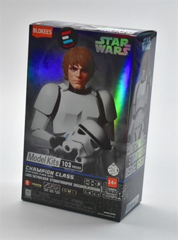 BLOKEES - CHAMPION CLASS - LUKE SKYWALKER STORMTROOPER - STAR WARS EP. IV: A NEW HOPE - 90 PEÇAS