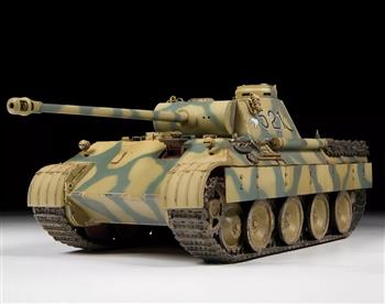 1/35 - GERMAN MEDIUN TANK PANTHER Ausf. D - ZVEZDA -#3678