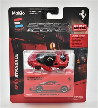 MAISTO - SPEED ICONS - FERRARI  SF90 STRADALE - 1/64