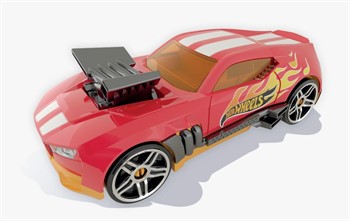 HOT WHEELS - MALETA PORTA CARRINHO RADICAL 2 EM 1 - CABE ATÉ 15 CARRINHOS