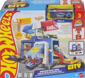 HOT WHEELS  - PISTA CITY - TORRE DA POLÍCIA DO CENTRO DA CIDADE