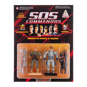 SOS COMMANDOS - WILLIE GO vs MATTONE (FIGURAS E ACESSORIOS)