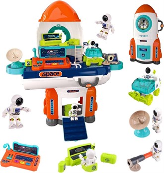 PLAYSET FOGUETE ESPACIAL  - XALINGO