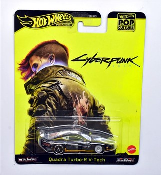 HOT WHEELS - CULTURE POP - 2025 - QUADRA TURBO-R V-TECH - CYBERPUNK 2077