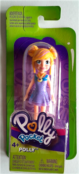 BONECA POLLY POCKET IMPULSE - POLLY VESTIDO LILAS - GDK98