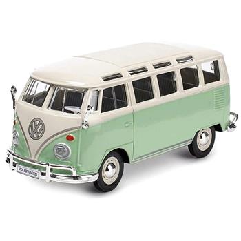 MAISTO - 1/25 VOLKSWAGEN VAN SAMBA (KOMBI)  -VERDE