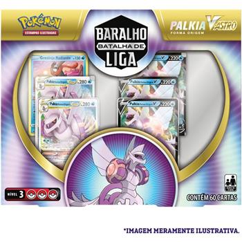 JOGO DE CARTAS POKEMON - DECK BATALHA DE LIGA - ORIGEM PALKIA V-ASTRO