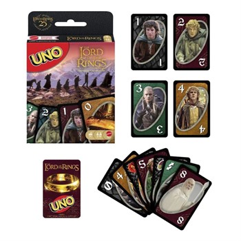 JOGO CARTAS - UNO SENHOR DOS ANÉIS - ORIGINAL MATTEL