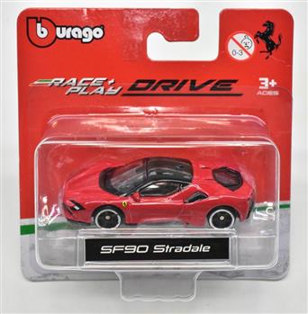 1/64 BBURAGO - RACE & PLAY - FERRARI  SF90 STRADALE