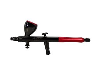 AEROGRAFO PROFISSIONAL URBAN - AGULHA 0.3MM COM REGULADOR E FLUXO DE AR