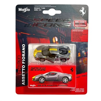 MAISTO - SPEED ICONS - FERRARI 296 GTB ASSETTO FIORANO - 1/64