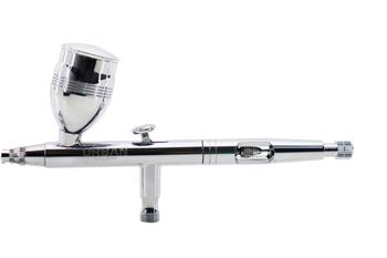 AEROGRAFO PROFISSIONAL URBAN -AGULHA 0.8mm COM 3 COPOS (2ml,5ml e 13ml)