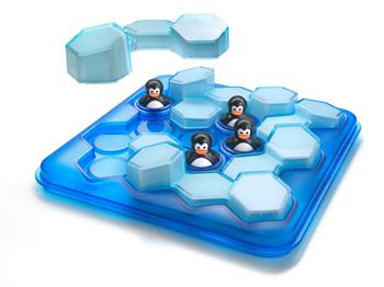 JOGO QUEBRA CABEÇAS - PUZZLE - 3D PENGUINS POOL PARTY - SMART GAMES