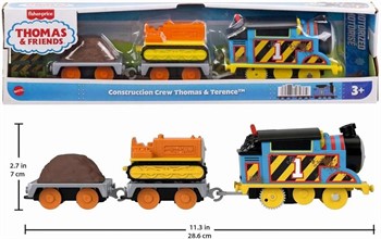 THOMAS E SEUS AMIGOS - MELHORES MOMENTOS - THOMAS NA CONSTRUÇÃO COM TERENCE  - MOTORIZADO