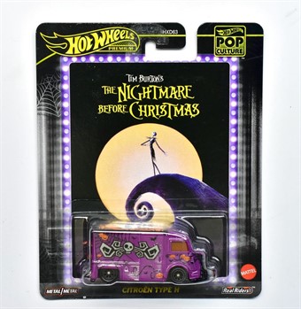 HOT WHEELS - CULTURE POP - 2025 - CITROEN TYPE H - O ESTRANHO MUNDO DE JACK ( THE NIGHTMARE BEFORE CHRISTMAS)