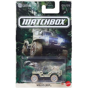 MATCHBOX - ADVENTURE GUIDES SERIES - 2025 - WILLYS JEEP - 05/05