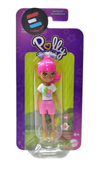 BONECA POLLY POCKET IMPULSE - MARGOT MONROVIA -CAMISETA FLORIDA  - GXV13